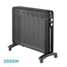 Radiador Mica Manglar 2000W Negro Fabrilamp / Abrila 228922009