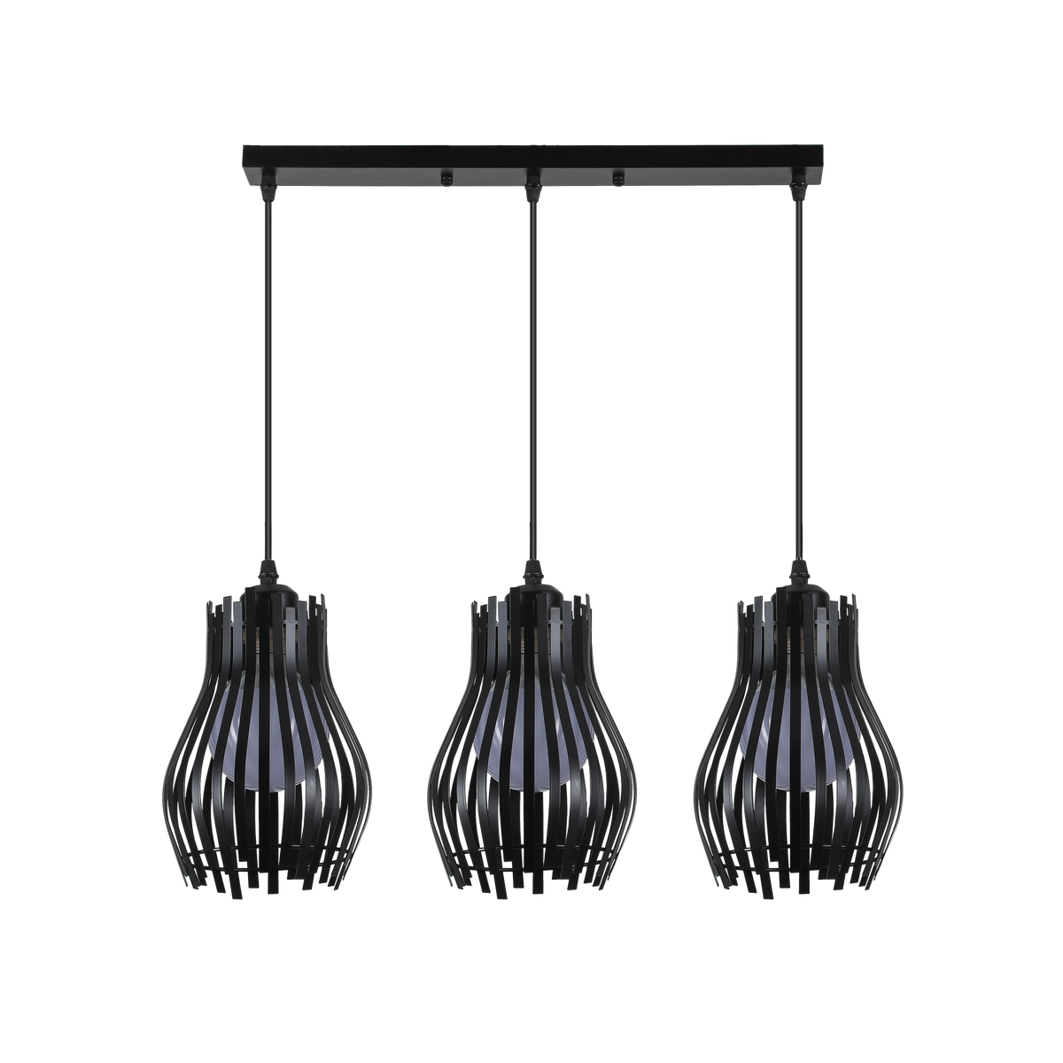 Lámpara Colgante Ragusa 3 Luces E27 Metal Fabrilamp - vista principal | Fabrilamp / Abrila · Ref. 224493009
