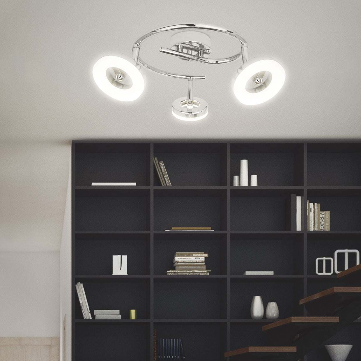 Luminaria LED Redonda Natal AJP/Alemar Ref. 10506 - Diámetro [diámetro en cm], Alto [alto en cm], Medidas detalladas.
