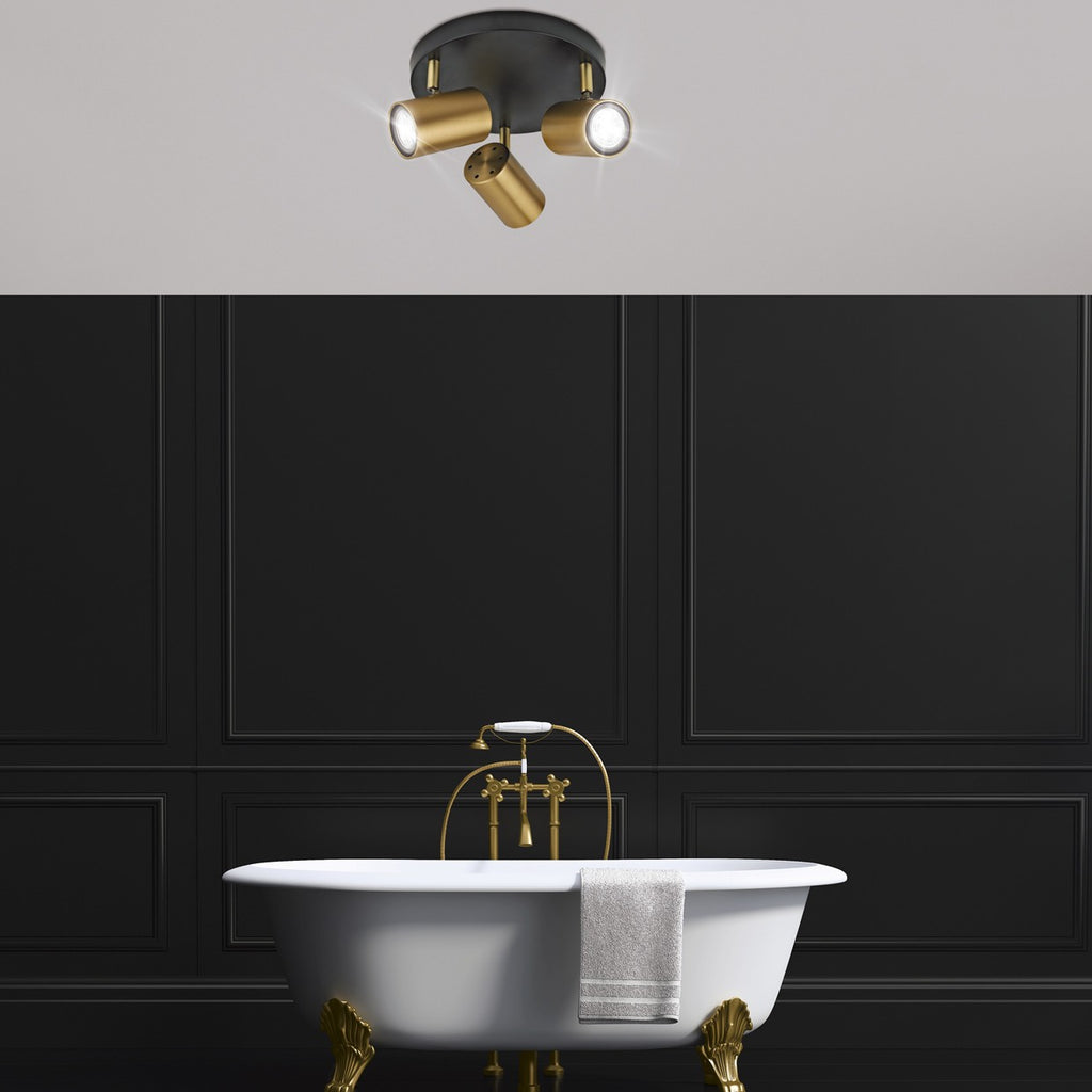 Medidas lámpara redonda PAROS negra AJP/Alemar (Ref. 11106) - luzguru.com
