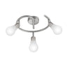 AJP / Alemar 10721 - Lámpara de techo Redondo SIQUE Níquel Satinado - luzguru.com