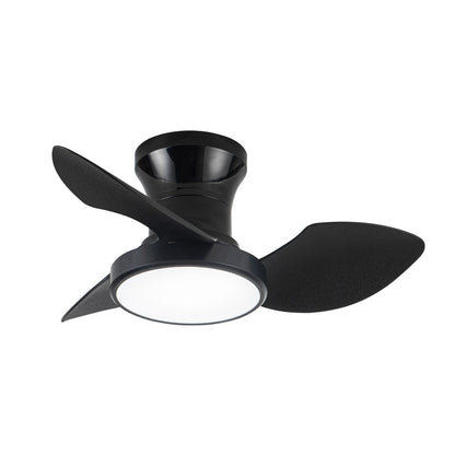 Ventilador de Techo con Luz LED Reel Negro 66 cm CristalRecord - vista principal | CristalRecord