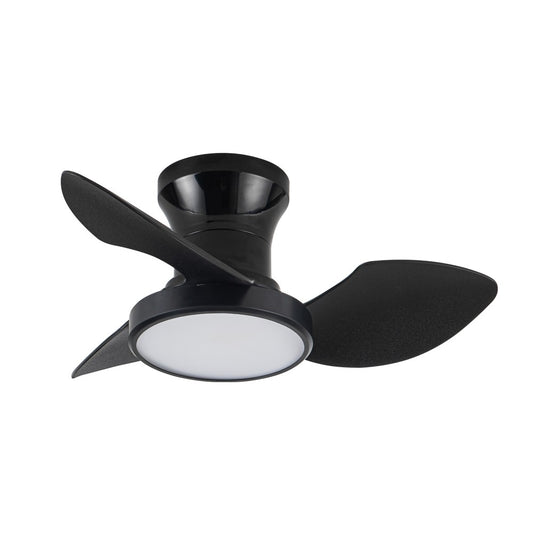 Ventilador de Techo con Luz LED Reel Negro 66 cm CristalRecord - imagen 2 | CristalRecord