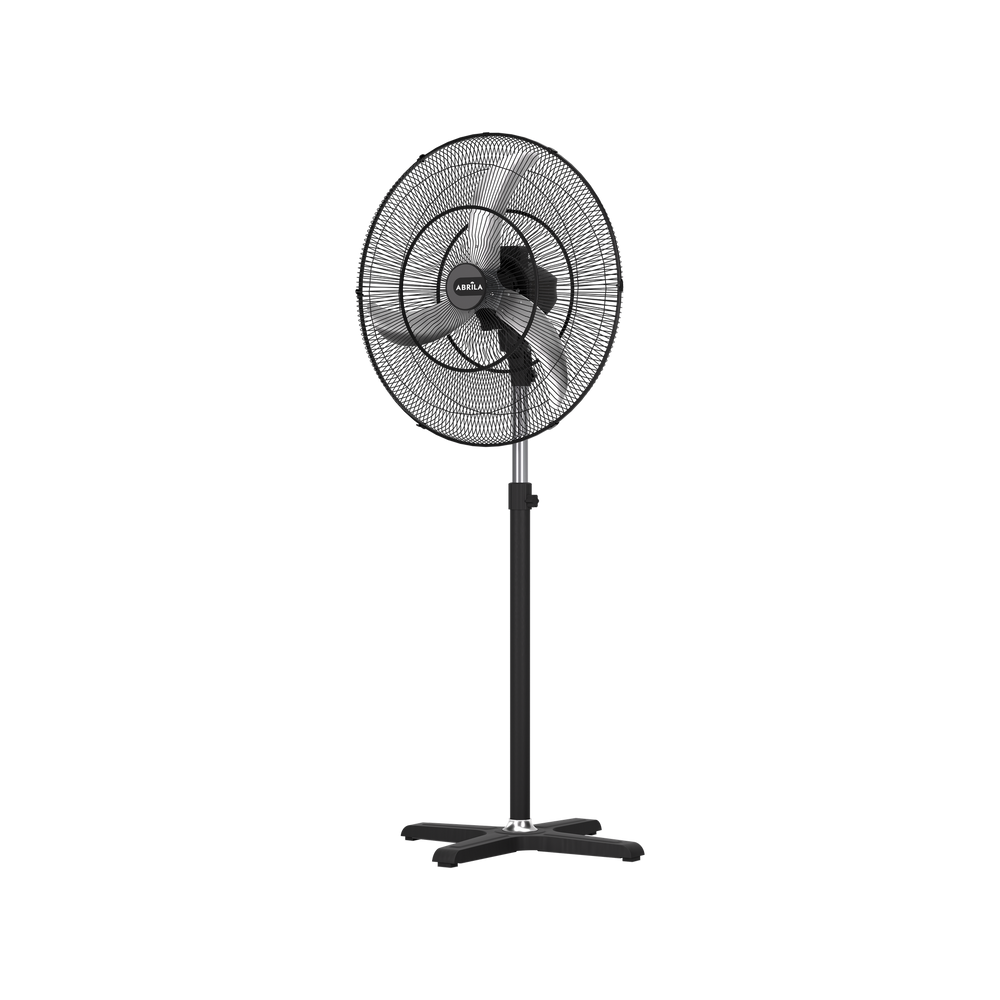 Ventilador de Pie Industrial REGATA 80 cm 175W Negro 3 Velocidades Fabrilamp