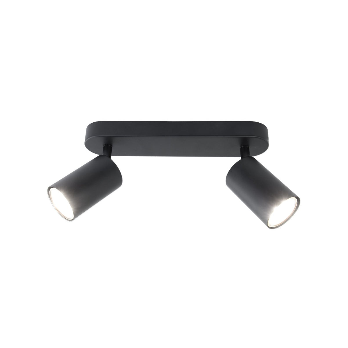 Regleta Andy 2 Luces GU10 AJP / Alemar - Negro | AJP / Alemar