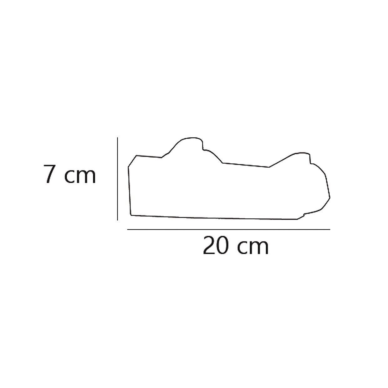 Regleta ARTAX cromada AJP/Alemar (Ref. 10496): medidas detalladas.  Elegancia y funcionalidad para tu iluminación.  Compra ahora en luzguru.com
