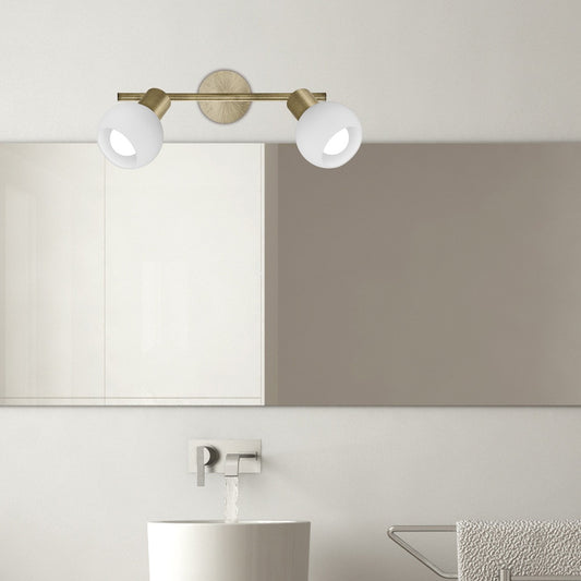 Medidas Regleta 2 Luces AJP/Alemar Opal Ref. 10442 - luzguru.com
