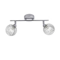 AJP / Alemar 10176 - Regleta ROLO Cromo 2 Luces G9 - luzguru.com