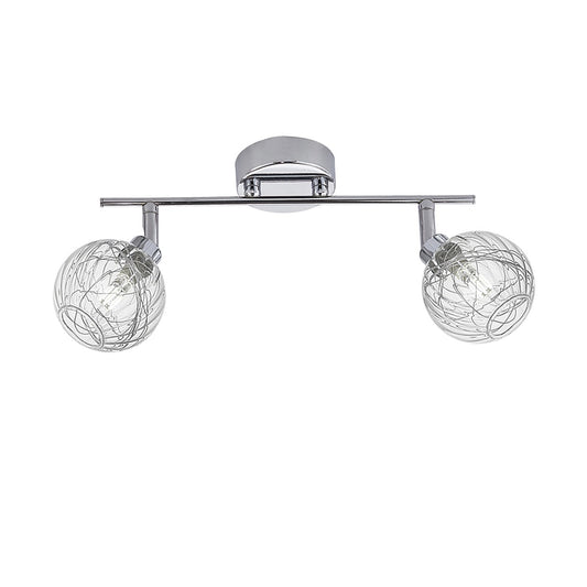 AJP / Alemar 10176 - Regleta ROLO Cromo 2 Luces G9 - luzguru.com