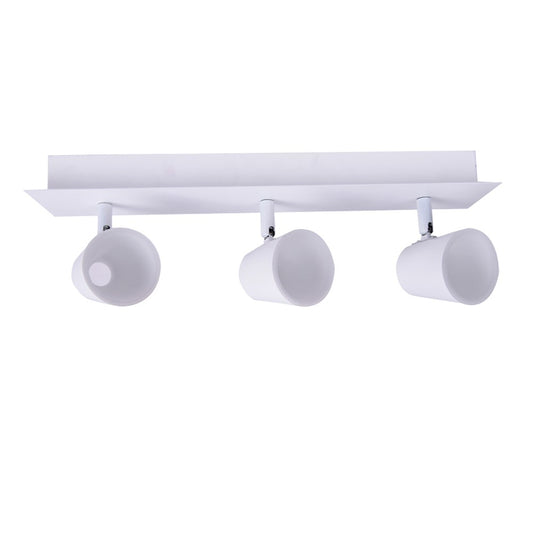 Regleta LED Blanca CristalRecord ICE con 3 focos, ref. 43-613-01-000