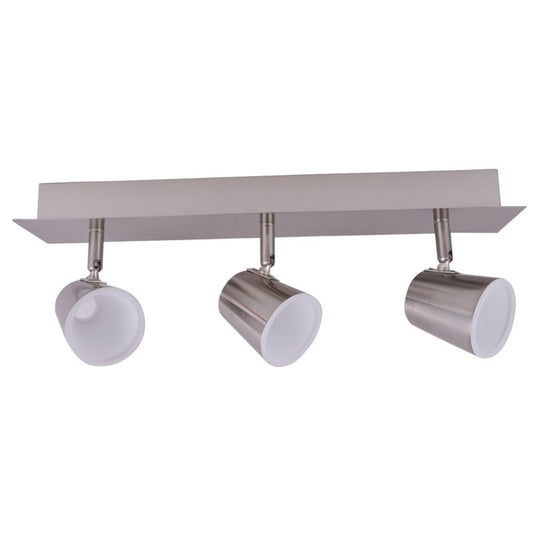 Regleta LED Níquel CristalRecord ICE 43-613-01-002 para iluminación interior
