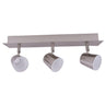Regleta LED Níquel CristalRecord ICE 43-613-01-002 para iluminación interior