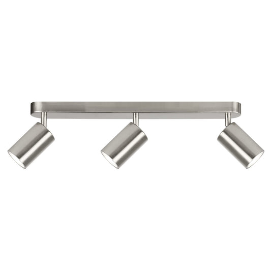 Regleta 3 luces AJP / Alemar ANDY Niquel Satinado 11587 - luzguru.com