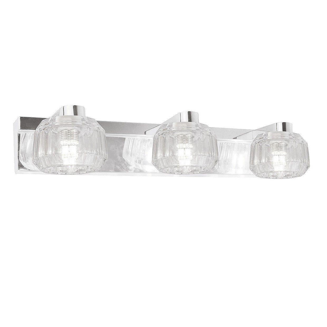 Regleta ARTAX Cromo 3 luces G9 de AJP / Alemar - 10497 - luzguru.com