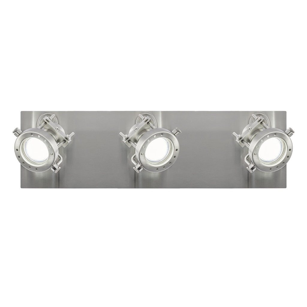 Regleta 3 luces OLBIA AJP/Alemar - Níquel satinado - luzguru.com