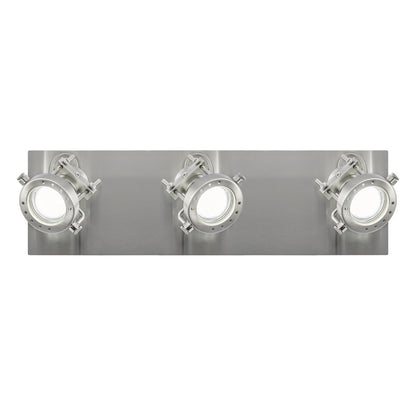 Regleta 3 luces OLBIA AJP/Alemar - Níquel satinado - luzguru.com