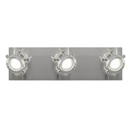 Regleta 3 luces OLBIA AJP/Alemar - Níquel satinado - luzguru.com