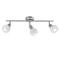 Regleta 3 luces Opal Níquel Satinado AJP / Alemar 10443 - luzguru.com