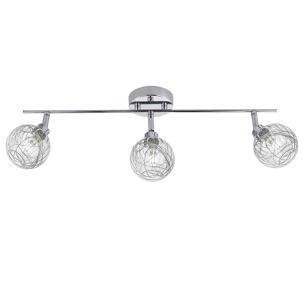 AJP / Alemar Regleta 3L ROLO Cromo 10177 - luzguru.com