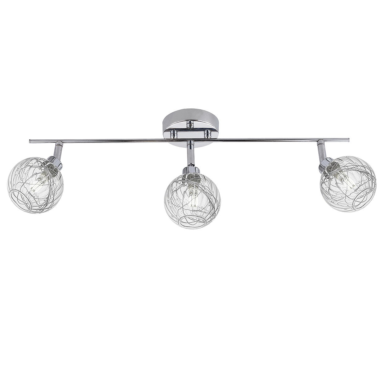 AJP / Alemar Regleta 3L ROLO Cromo 10177 - luzguru.com