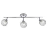 AJP / Alemar Regleta 3L ROLO Cromo 10177 - luzguru.com