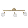 Regleta 3 Luces ROLO Cuero - AJP / Alemar - 10293 - luzguru.com