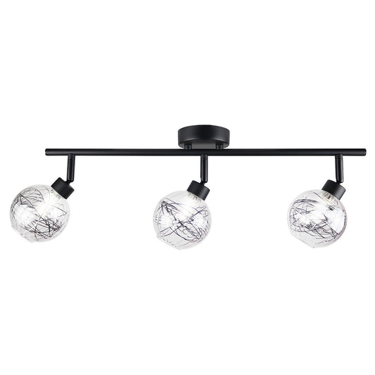Lámpara de Pared Regleta 3 Luces Rolo Negro G9 AJP - vista principal | AJP / Alemar
