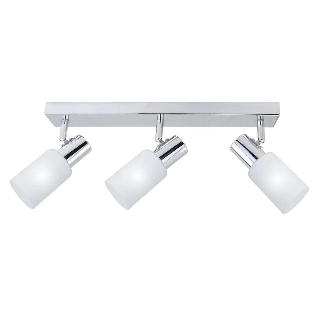 Regleta de Techo Samba 3 Luces Cromo y Cristal Opal AJP - vista principal | AJP / Alemar