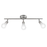 Regleta 3 Luces Sique Níquel Satinado - AJP / Alemar - 10720 - luzguru.com