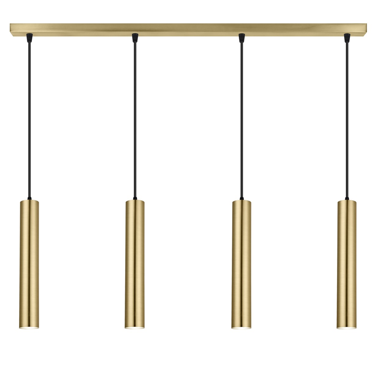 AJP / Alemar Regleta 4 Luces Antiá Latón - Modelo 11747 - luzguru.com