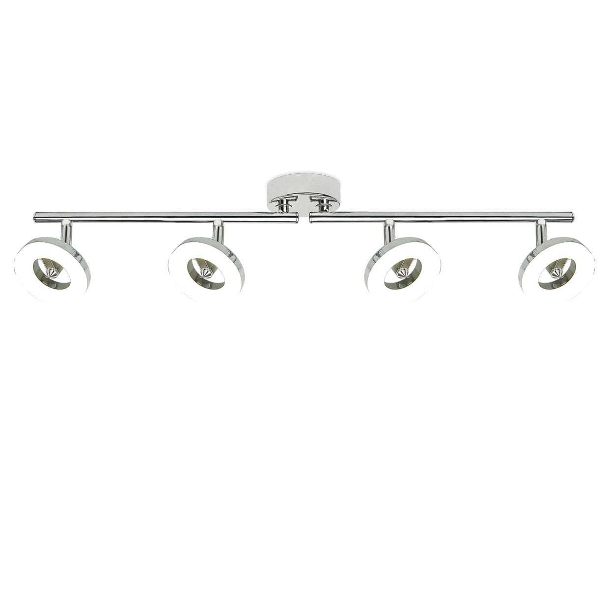 Regleta LED Natal 4 luces AJP/Alemar (Ref. 10507) - Medidas. Iluminación cálida para hogar. luzguru.com
