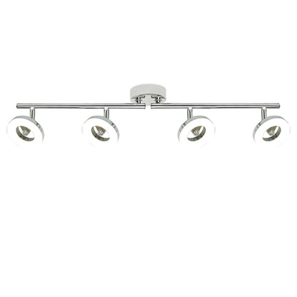 Regleta LED Natal 4 luces AJP/Alemar (Ref. 10507) - Medidas. Iluminación cálida para hogar. luzguru.com
