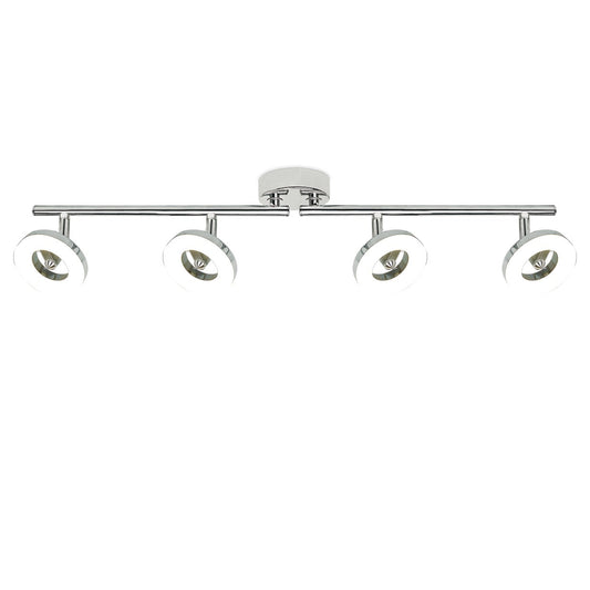 Regleta de Techo LED Natal 4 Luces 5W Cromo Alemar - vista principal | AJP / Alemar
