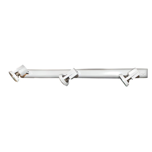 Regleta de techo Arco blanca CristalRecord 002-2000-3-001 con 3 focos GU10