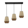 Campana Regleta Colgante Textil Rústica Fabrilamp / Abrila 173993102