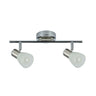 Cholo Regleta Focos Orientables Cromo Fabrilamp / Abrila 141992020
