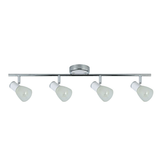 Cholo Regleta Focos Articulables Blanco y Cromo Fabrilamp / Abrila 141994001