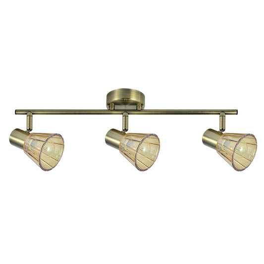 Regleta Cooper Focos Orientables Cuero Fabrilamp / Abrila 142193014