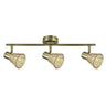 Regleta Cooper Focos Orientables Cuero Fabrilamp / Abrila 142193014
