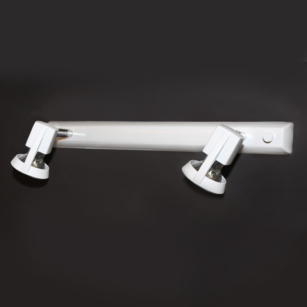 Arco Regleta de Techo CristalRecord, focos orientables, ref. 002-2000-2-001