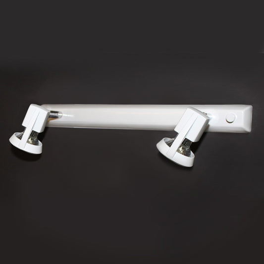 Arco Regleta de Techo CristalRecord, focos orientables, ref. 002-2000-2-001