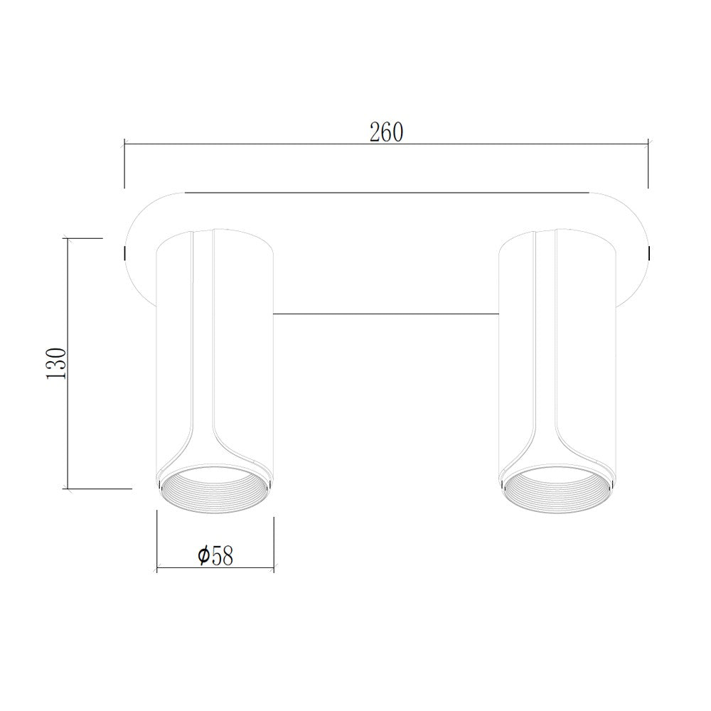 Iluminación funcional y discreta ideal para pasillos