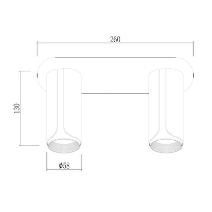 Iluminación funcional y discreta ideal para pasillos