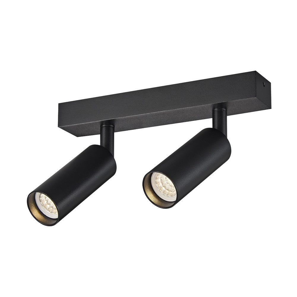 Regleta de Techo Negra Orientable CristalRecord 43-213-92-180
