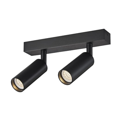 Regleta de Techo Negra Orientable CristalRecord 43-213-92-180