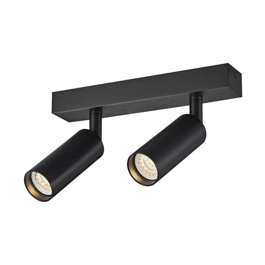 Regleta de Techo Negra Orientable CristalRecord 43-213-92-180