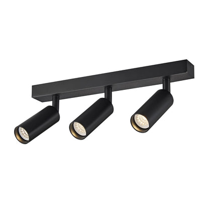 Regleta de techo Slim Negro Arenado CristalRecord 43-213-93-180