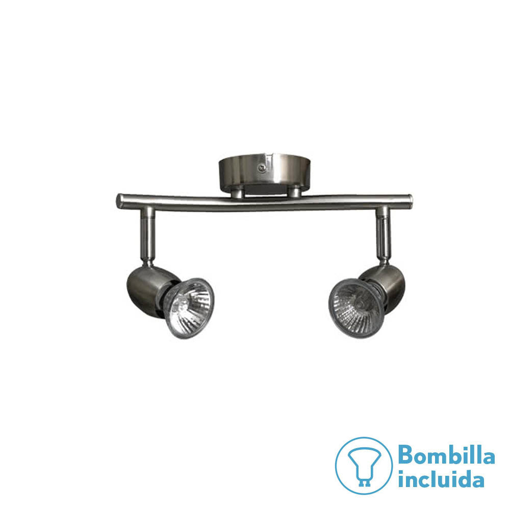 Regleta Foco Sonora Níquel Fabrilamp / Abrila 029692003