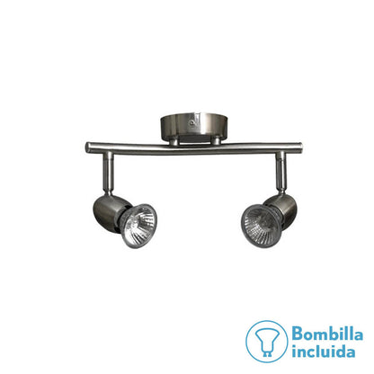 Regleta Foco Sonora Níquel Fabrilamp / Abrila 029692003
