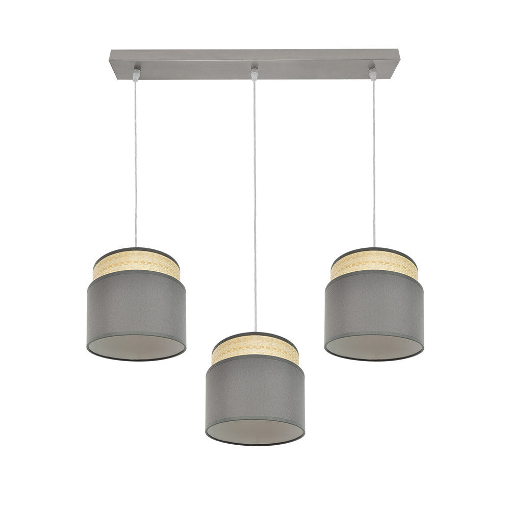 Lámpara colgante moderna, ideal para dormitorios con estilo natural y acogedor